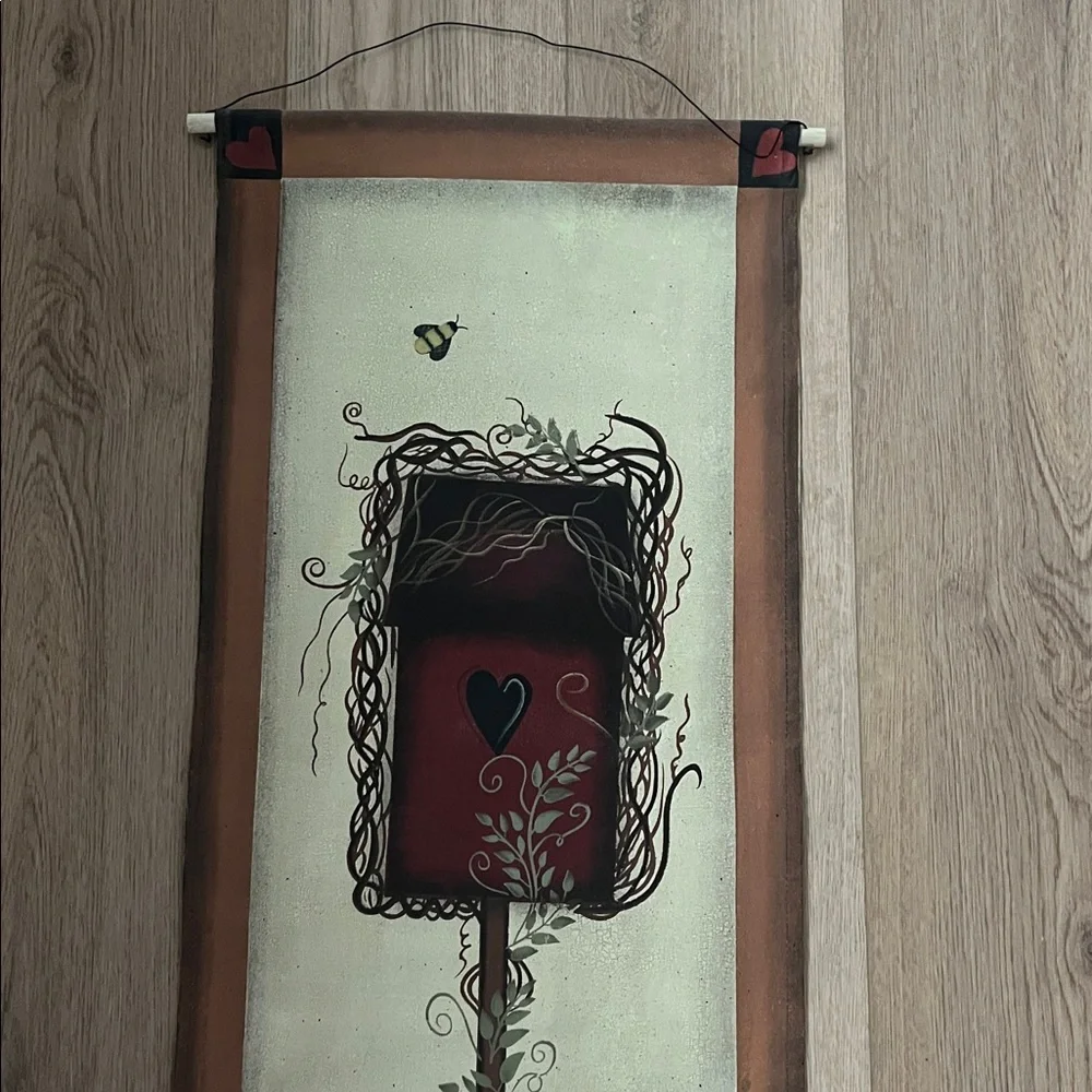 Faith Family Friends Handpainted Wall Canvas Hanging Decor